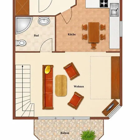 Διαμέρισμα Haus Duenenglueck, Whg 11